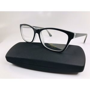 New Designer Inspired SUCCESS SS-91 Matte Black Eyeglasses 54mm with Case